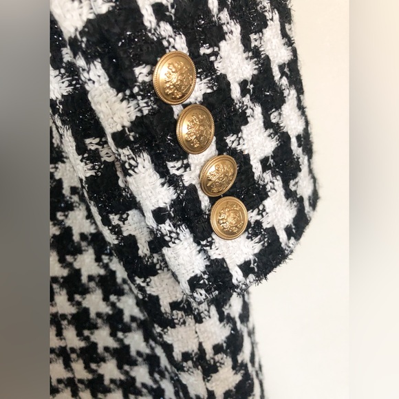 Alice + Olivia Colley Long Tweed Coat - Picture 11 of 16